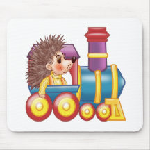 la locomotive et le hérisson tapis de souris