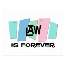 La loi est Forever Cartes Postales