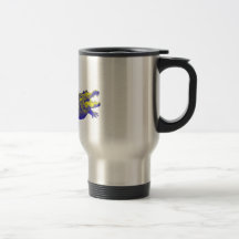 LA LUMIÈRE D'ALLIGATOR MUG À CAFÉ