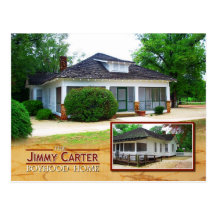 La maison d'enfance de Jimmy Carter, plaines, la G Cartes Postales