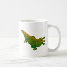 LA MANIÈRE D'ALLIGATOR TASSE À CAFÉ
