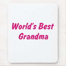 La meilleure grand-maman Mousepad du monde Tapis De Souris