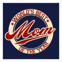La meilleure maman du monde de l'année cartons d'invitation