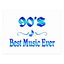 la meilleure musique 90s carte postale