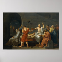La mort de Socrates Poster