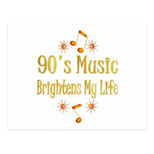 la musique 90s éclaire ma vie cartes postales