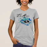 La musique m'incite à me sentir : Tourne-disque fl T-shirt