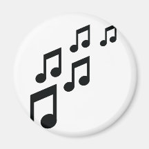la musique note l'icône aimant pour réfrigérateur