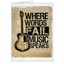 la musique parle cartes