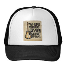 la musique parle casquettes