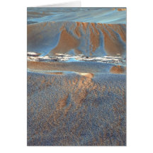 La NASA Mars Scylla - ondulations ébouriffées par  Carte De Vœux