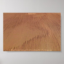 La NASA Mars Yardangs Posters