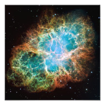 La nébuleuse de crabe (télescope de Hubble) Photos D’art