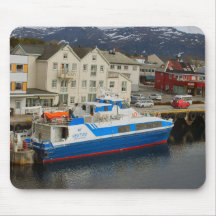 La Norvège, Bergen prennent l'autobus de l'eau Tapis De Souris