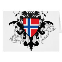 La Norvège élégante Carte