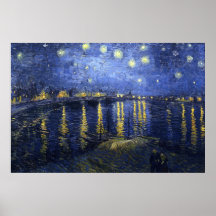 La nuit étoilée (Van Gogh) Posters