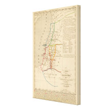 La Palestine Constantin sous le Grand, 330 apres J Impressions Sur Toile