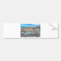 (la palette de l'artiste) parc national de Death V Adhésif Pour Voiture