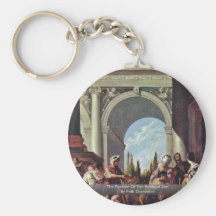 La parabole du fils prodigue par Fetti Domenico Porte-clefs