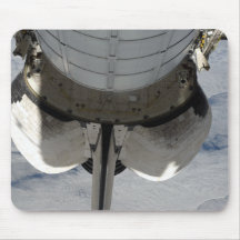 La partie arrière de l'effort de navette spatiale  tapis de souris