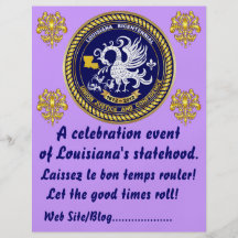 La partie bicentenaire de mardi gras de la Louisia Tract Customisé