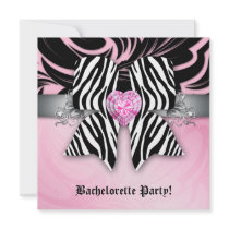 La partie de Bachelorette d'amusement invitent le  Faire-parts Personnalisés