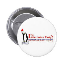 La partie libertaire badges avec agrafe
