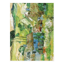 La peinture de Van Gogh de description a couvert d Cartes Postales