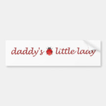 La petite dame du papa adhésifs pour voiture