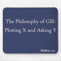 La philosophie des GIS Mousepad Tapis De Souris
