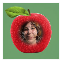 La photo faite sur commande Apple font face Faire-part Personnalisé