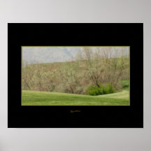 La photographie impressionniste de collines gretch posters