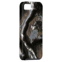 La pierre futuriste modèle le cas de 2 Coque-Compa Étuis iPhone 5
