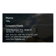 La plage de crique de La Jolla ondule l'océan de s Carte De Visite