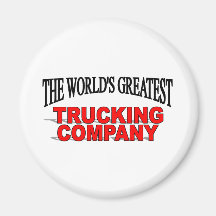 La plus grande entreprise de camionnage du monde aimant pour réfrigérateur