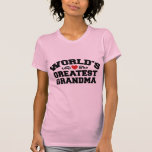 La plus grande grand-maman du monde t-shirts