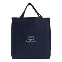 La plus grande grand-mère du monde sacs en toile