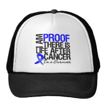 La preuve de cancer du colon là est la vie après C Casquettes De Camionneur
