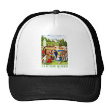 LA REINE DU COEUR DÉCLARE, "JE SUIS LA REINE ! " CASQUETTES