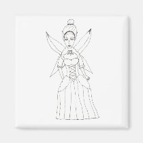 La reine féerique magnets
