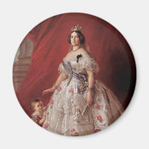 La Reine Isabella II de l'Espagne magnets