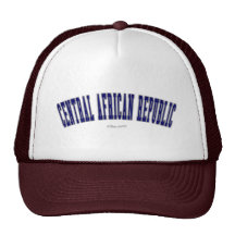 La république centrafricaine casquettes