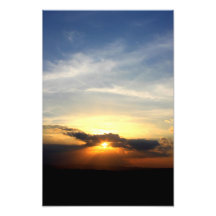 La République Dominicaine de Santiago de coucher d Tirages Photo