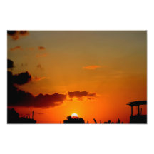 La République Dominicaine de Santiago de coucher d Photographies