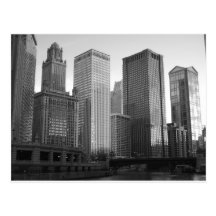 La rivière Chicago Cartes Postales