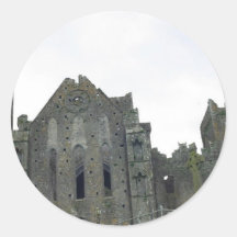 La roche de Cashel ruine autour des tours Adhésifs