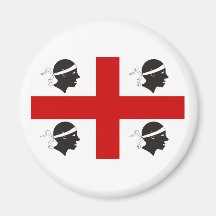 La Sardaigne, Italie Magnets