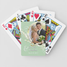 La sauge vintage tourbillonne des cartes de jeu de jeux de cartes bicyle