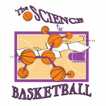 la science du basket-ball découpage en acrylique