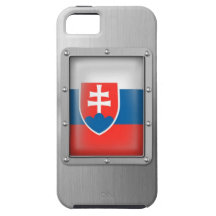 La Slovaquie en acier inoxydable Coques iPhone 5